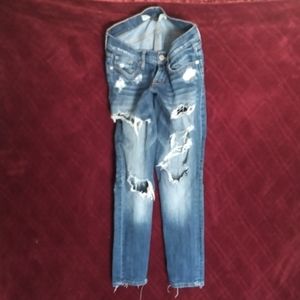 Abercrombie Fitch holy jeans